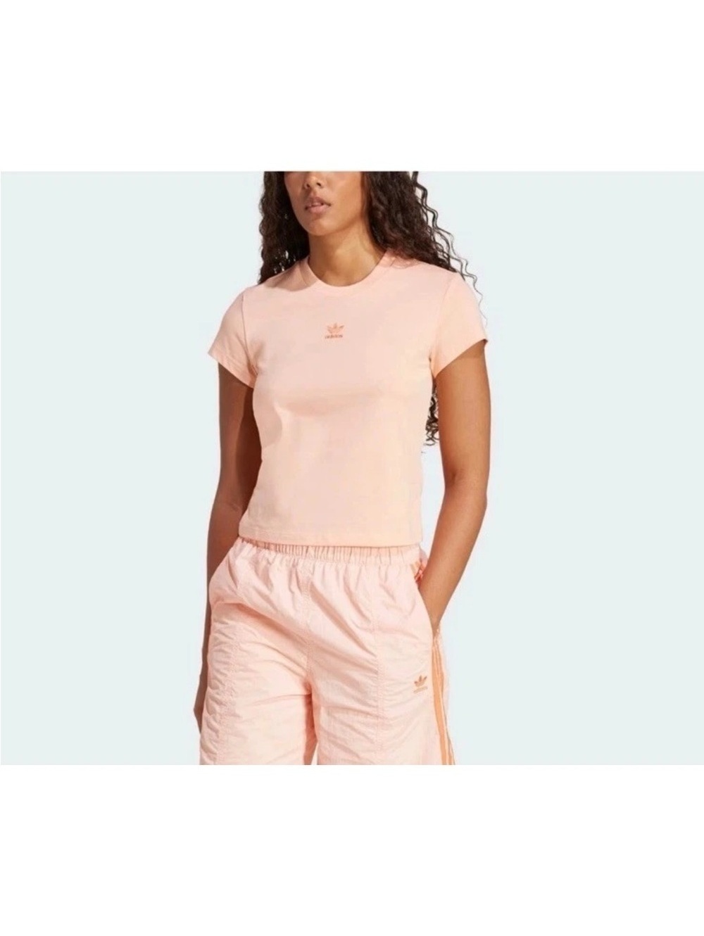 NWT Women’s Adidas Essentials Slim T-Shirt S - L MSRP $25